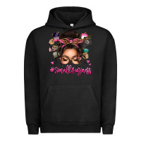 Pigment Black Small business messy bun Urban Hoodie - texasbilliewilder