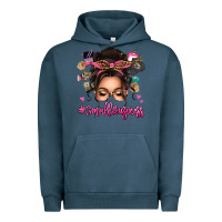 Pigment Midnight Navy Small business messy bun Urban Hoodie - texasbilliewilder