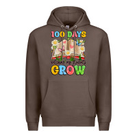 Coffee 100 days watching my students grow Premium Hoodie - Artiststas