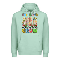 Seafoam 100 days watching my students grow Premium Hoodie - Artiststas
