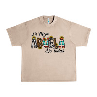 French Oak la mejor abuela de todas Urban Heavy Tee - CowhideDigitalArt