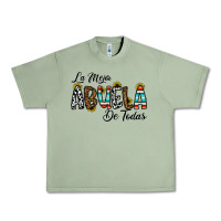 Oil Green la mejor abuela de todas Urban Heavy Tee - CowhideDigitalArt