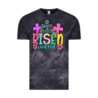 Cloud Black Easter Day He is risen indeed Vintage Tee - OliviaCreatesArt