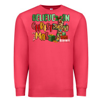 Cardinal believe in christmas Premium Sweatshirt - MaliasSmallBusiness