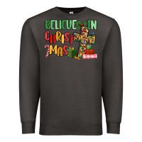 Smoke believe in christmas Premium Sweatshirt - MaliasSmallBusiness