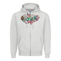 Dove Grey Oncology Nurse western Zipper Hoodie - NancyCooperArtShop