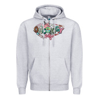 Heather Grey Oncology Nurse western Zipper Hoodie - NancyCooperArtShop