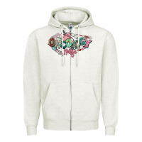 Oatmeal Heather Oncology Nurse western Zipper Hoodie - NancyCooperArtShop