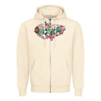 Sandshell Oncology Nurse western Zipper Hoodie - NancyCooperArtShop