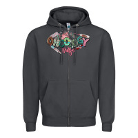 Smoke Oncology Nurse western Zipper Hoodie - NancyCooperArtShop