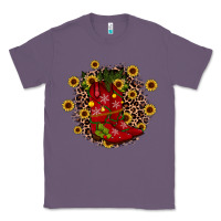 Lavender boots wood slice ornament Classic Tee - JahusDesignShop