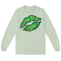 Matcha St. Patrick's Day Lip Long Sleeve Tee - Jasminsmagicworld