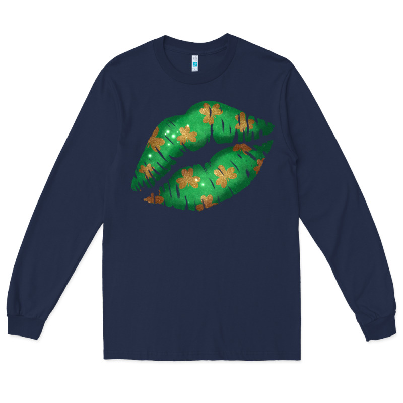 St. Patrick's Day Lip Long Sleeve Tee by Jasminsmagicworld | Teevron