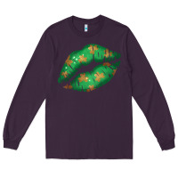 Plum St. Patrick's Day Lip Long Sleeve Tee - Jasminsmagicworld
