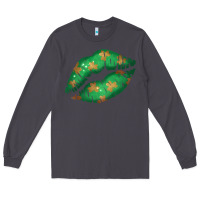 Smoke St. Patrick's Day Lip Long Sleeve Tee - Jasminsmagicworld