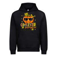 Black Coolest Pumpkin In The Patch Urban Hoodie - texasbilliewilder