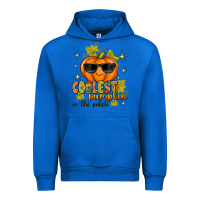 Cobalt Coolest Pumpkin In The Patch Urban Hoodie - texasbilliewilder