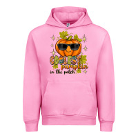 Fuchsia Pink Coolest Pumpkin In The Patch Urban Hoodie - texasbilliewilder