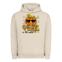 Pigment French Oak Coolest Pumpkin In The Patch Urban Hoodie - texasbilliewilder
