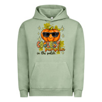 Pigment Oil Green Coolest Pumpkin In The Patch Urban Hoodie - texasbilliewilder