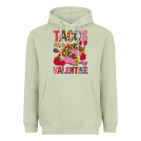 Matcha tacos are my valentine Heavyweight Hoodie - NancyCooperArtShop