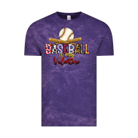Cloud Purple baseball is my valentine Vintage Tee - RacoonDesign
