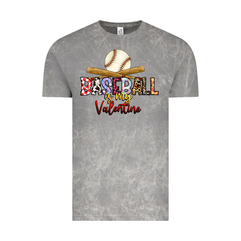 Baseball Is My Valentine Vintage Tee by RacoonDesign | Teevron