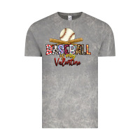 Cloud Rock baseball is my valentine Vintage Tee - RacoonDesign