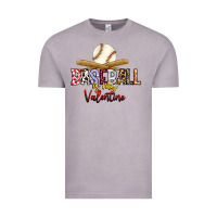 Vintage Zinc baseball is my valentine Vintage Tee - RacoonDesign