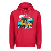Cardinal easter train Premium Hoodie - Artiststas