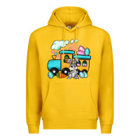 Lemon easter train Premium Hoodie - Artiststas