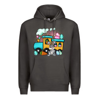 Smoke easter train Premium Hoodie - Artiststas