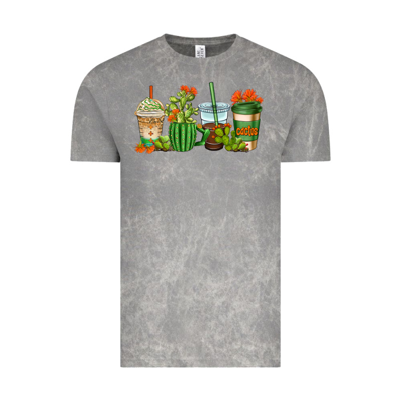 Cactus Coffee Cups Vintage Tee by AdoDesignShop | Teevron