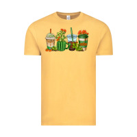 Vintage Mustard cactus coffee cups Vintage Tee - AdoDesignShop