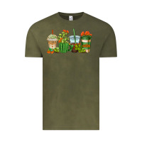 Vintage Olive cactus coffee cups Vintage Tee - AdoDesignShop