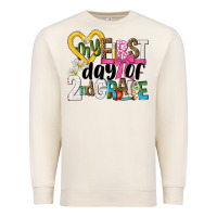 Sandshell my first day of 2nd grade Premium Sweatshirt - NancyCooperArtShop