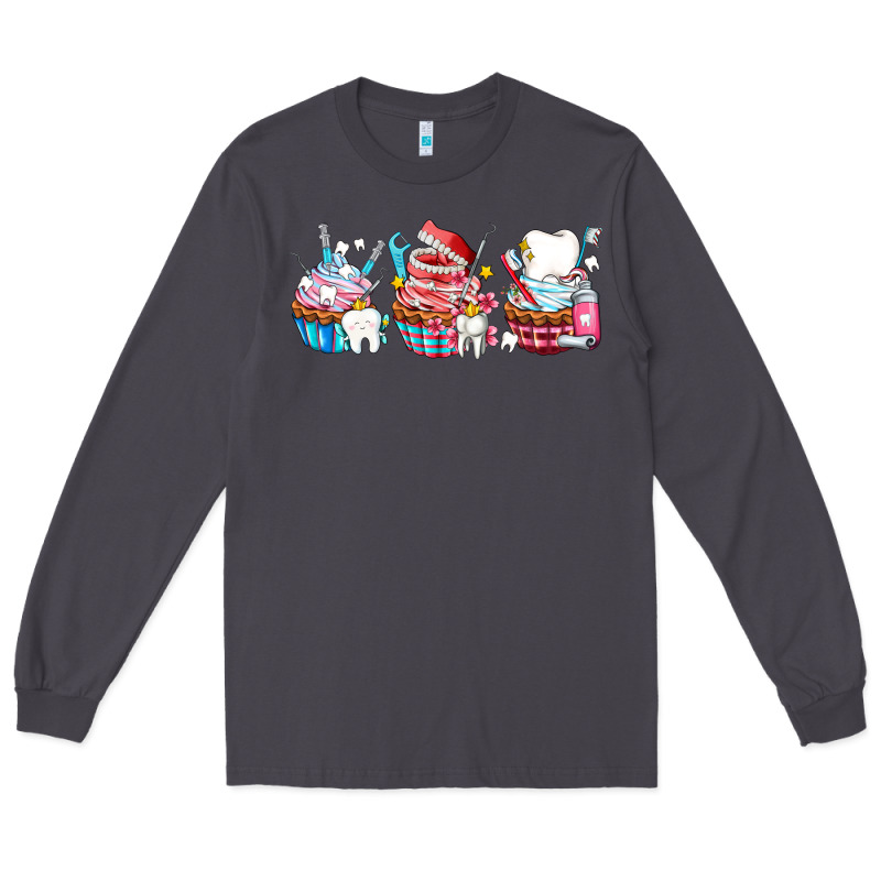 Dental Cupcakes Long Sleeve Tee by AdoDesignShop | Teevron