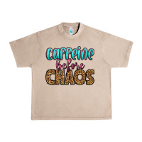 French Oak caffeine before chaos Urban Heavy Tee - HRA Design Shop