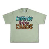 Oil Green caffeine before chaos Urban Heavy Tee - HRA Design Shop