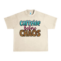 Sandshell caffeine before chaos Urban Heavy Tee - HRA Design Shop