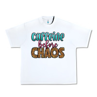 White caffeine before chaos Urban Heavy Tee - HRA Design Shop