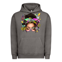 Pigment Tornado 90s messy bun Urban Hoodie - texasbilliewilder