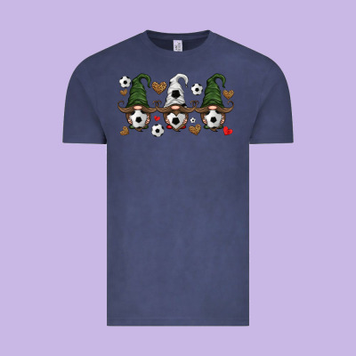 Soccer Gnome Vintage Tee Designed By Hra Design Shop