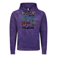Cloud Purple merry christmas Vintage Hoodie - JahusDesignShop