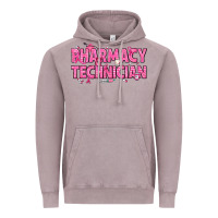 Vintage Zinc Breast Cancer Pharmacy Technician Vintage Hoodie - texasbilliewilder