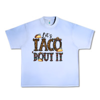 Grape Ice let's taco bout it Urban Heavy Tee - CowhideDigitalArt