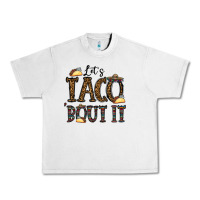 Lunar Rock let's taco bout it Urban Heavy Tee - CowhideDigitalArt