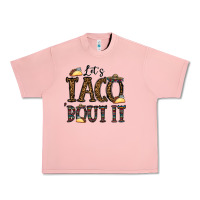 Salmon let's taco bout it Urban Heavy Tee - CowhideDigitalArt