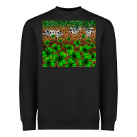 Black St. Patrick's Day leopard cowhide tumbler Heavyweight Sweatshirt - Neo Western
