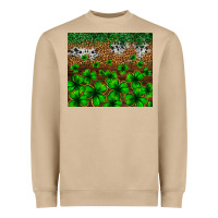 St. Patrick's Day Leopard Cowhide Tumbler Heavyweight Sweatshirt | Teevron